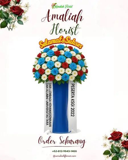 Standing Flowers Citorek Tengah